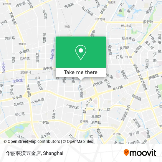 华丽装潢五金店 map