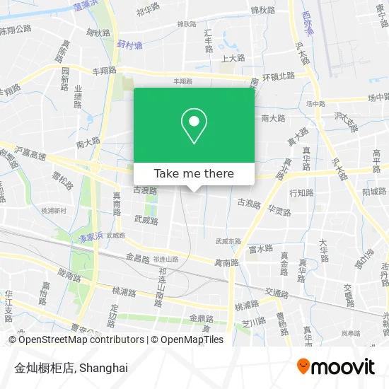 金灿橱柜店 map