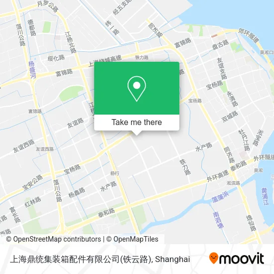 上海鼎统集装箱配件有限公司(铁云路) map