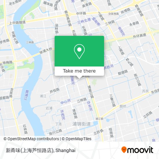 新甬味(上海芦恒路店) map