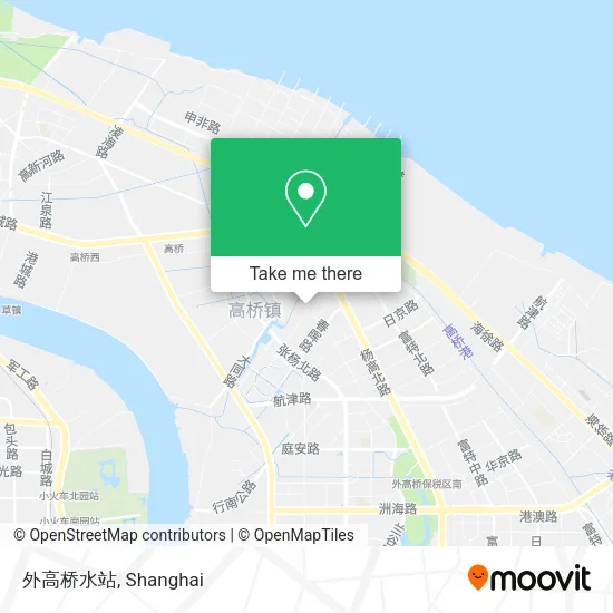 外高桥水站 map