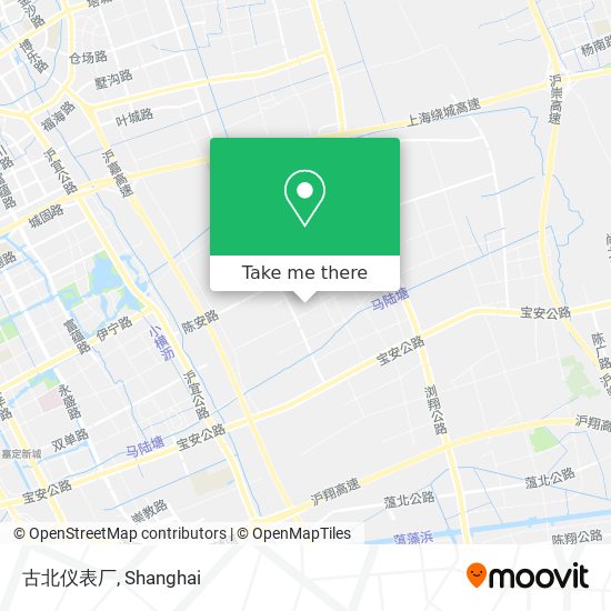 古北仪表厂 map
