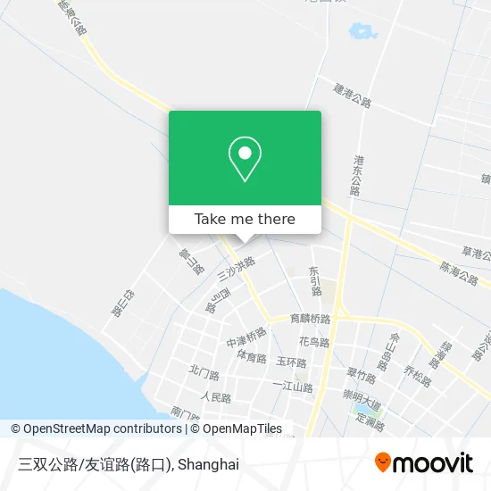 三双公路/友谊路(路口) map