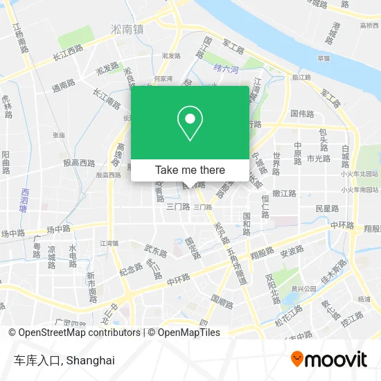 车库入口 map