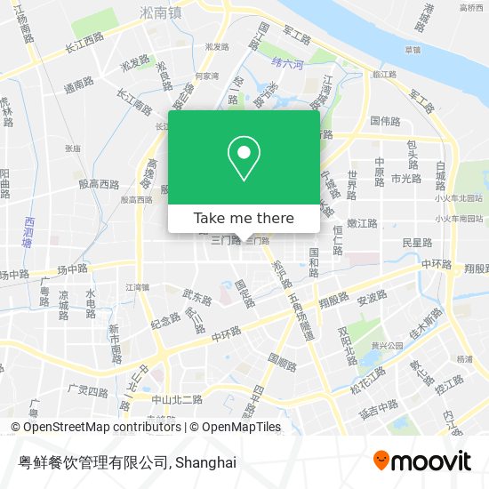 粤鲜餐饮管理有限公司 map