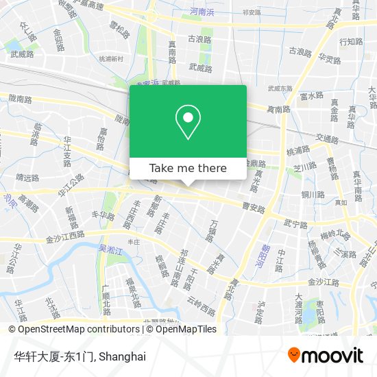 华轩大厦-东1门 map