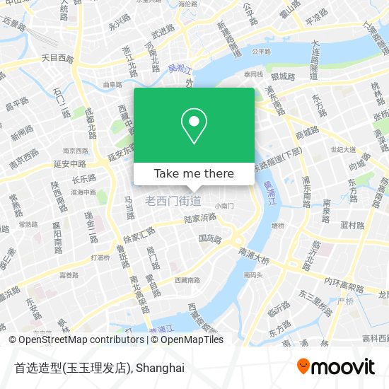 首选造型(玉玉理发店) map