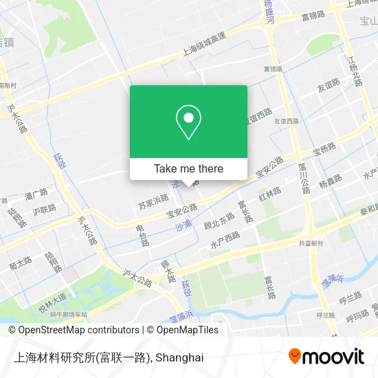 上海材料研究所(富联一路) map