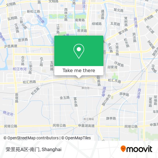 荣景苑A区-南门 map