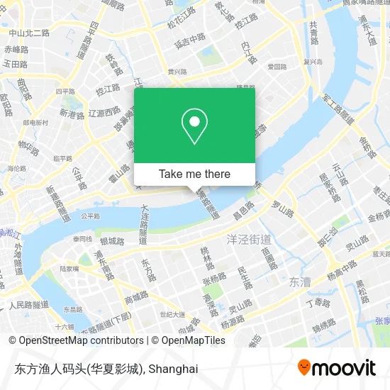 东方渔人码头(华夏影城) map