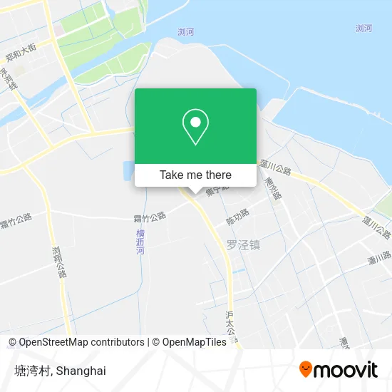 塘湾村 map