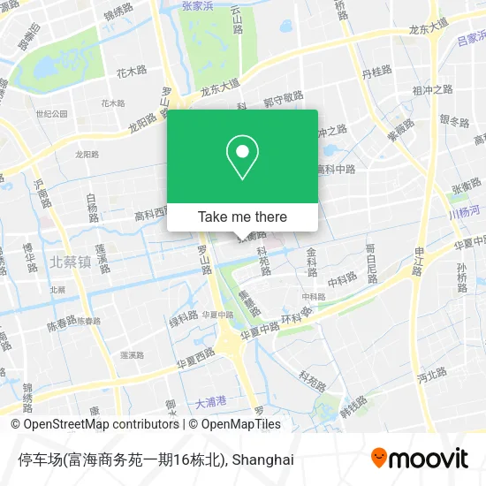 停车场(富海商务苑一期16栋北) map
