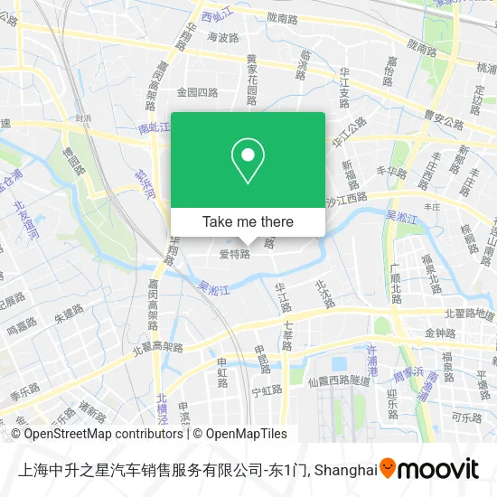 上海中升之星汽车销售服务有限公司-东1门 map