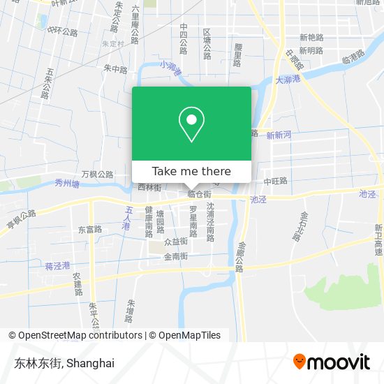 东林东街 map