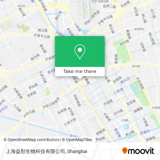 上海益彰生物科技有限公司 map