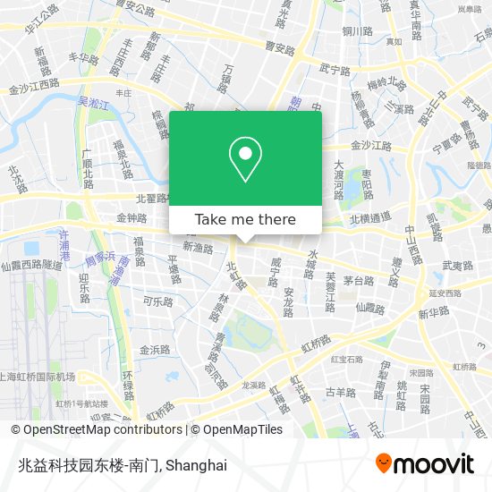 兆益科技园东楼-南门 map