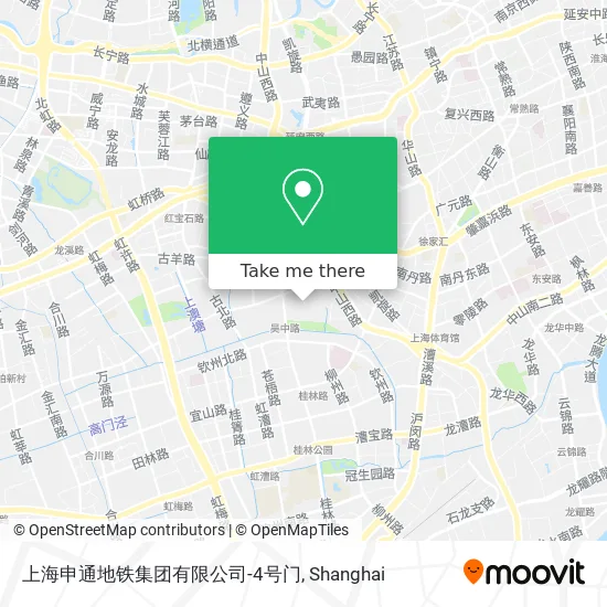 上海申通地铁集团有限公司-4号门 map
