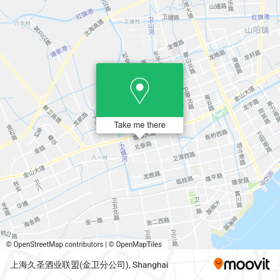 上海久圣酒业联盟(金卫分公司) map