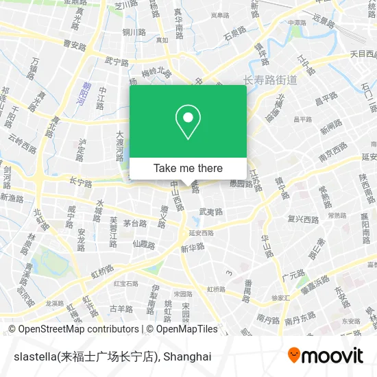 slastella(来福士广场长宁店) map