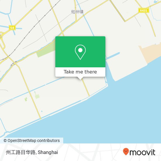州工路目华路 map