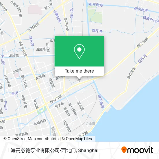 上海高必德泵业有限公司-西北门 map