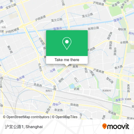 沪宜公路1 map