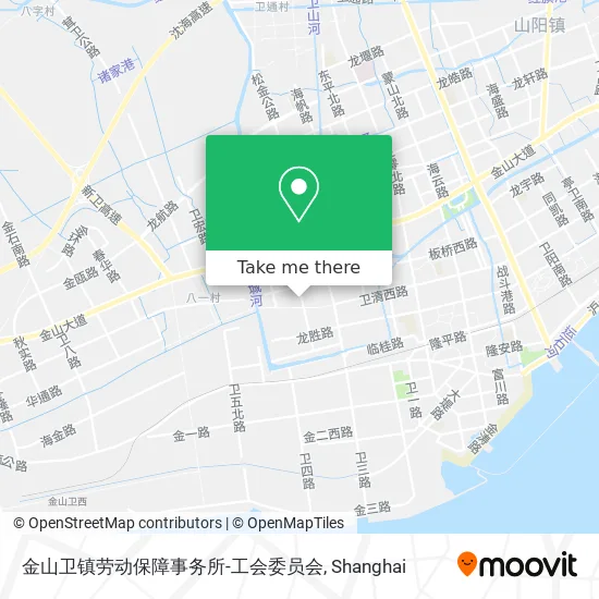 金山卫镇劳动保障事务所-工会委员会 map