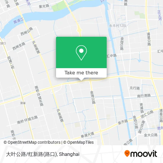 大叶公路/红新路(路口) map
