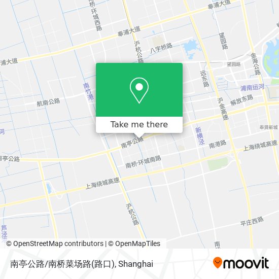 南亭公路/南桥菜场路(路口) map