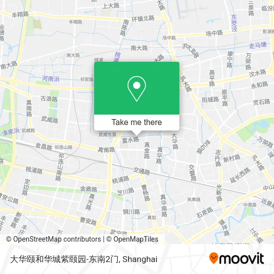 大华颐和华城紫颐园-东南2门 map