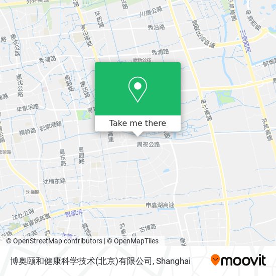 博奥颐和健康科学技术(北京)有限公司 map