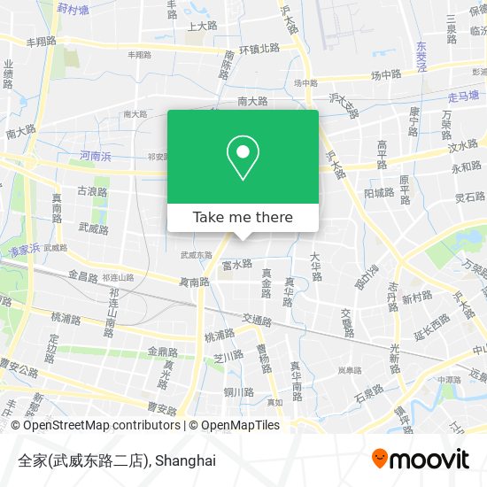 全家(武威东路二店) map