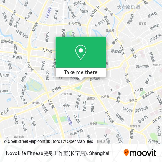 NovoLife Fitness健身工作室(长宁店) map