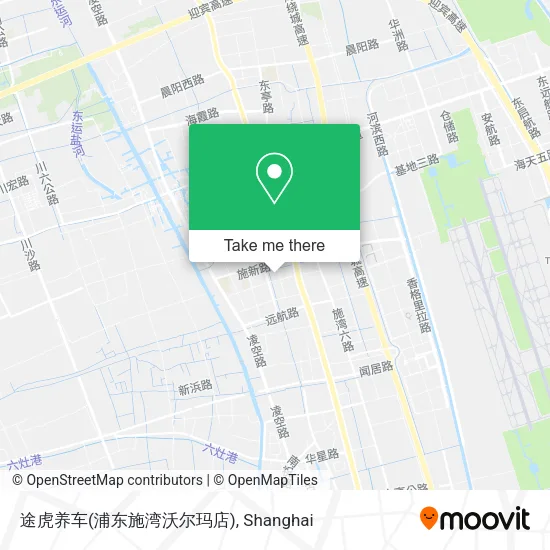 途虎养车(浦东施湾沃尔玛店) map