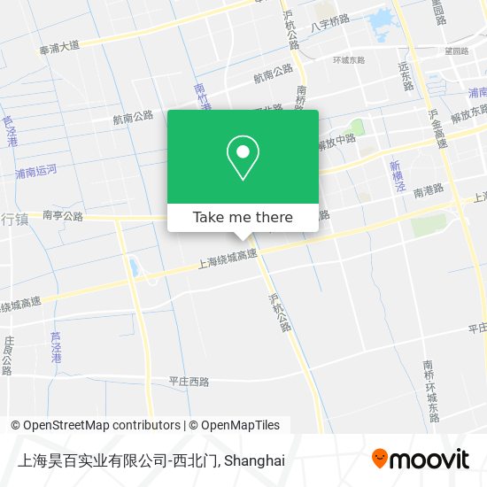 上海昊百实业有限公司-西北门 map