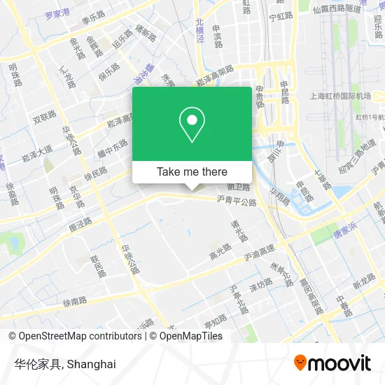 华伦家具 map
