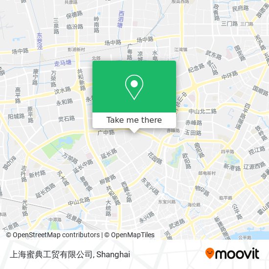 上海蜜典工贸有限公司 map