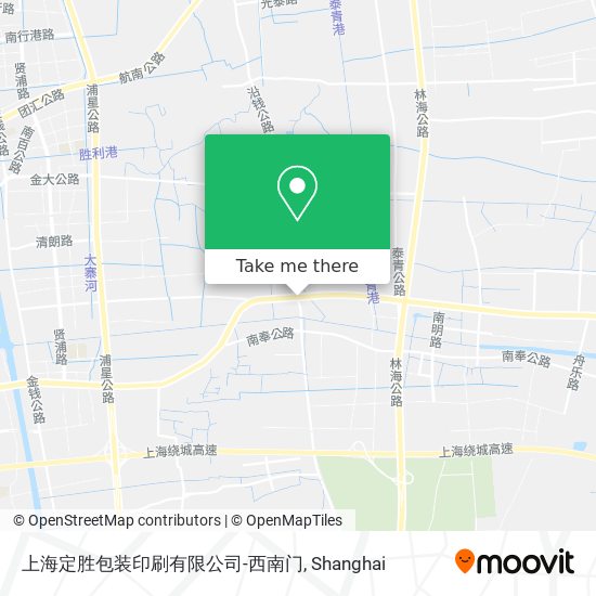 上海定胜包装印刷有限公司-西南门 map