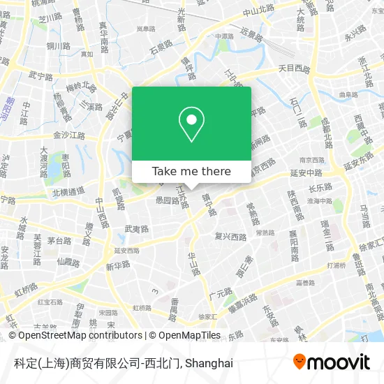科定(上海)商贸有限公司-西北门 map