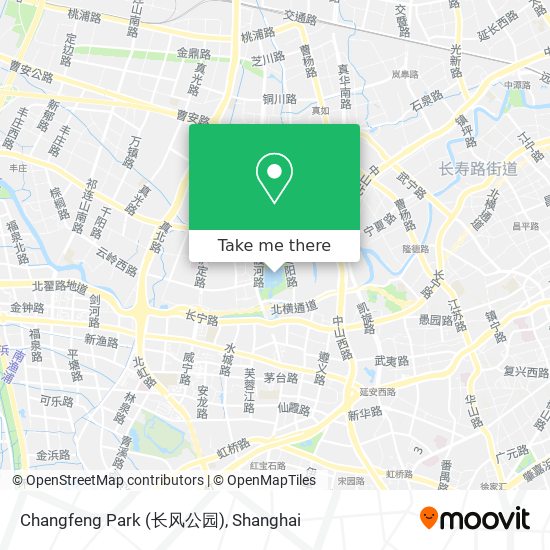 Changfeng Park (长风公园) map