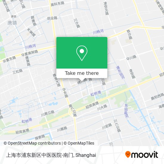 上海市浦东新区中医医院-南门 map
