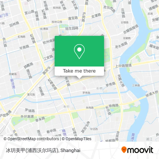 冰玥美甲(浦西沃尔玛店) map