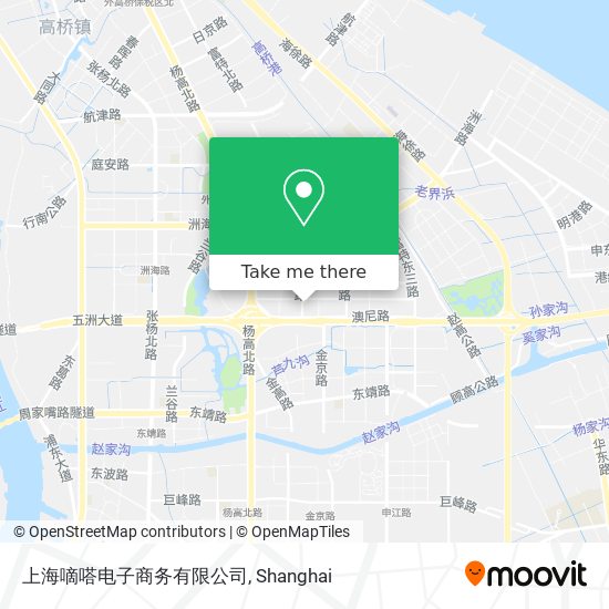 上海嘀嗒电子商务有限公司 map