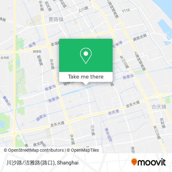 川沙路/洁雅路(路口) map