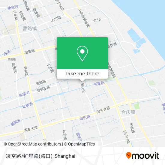 凌空路/虹星路(路口) map