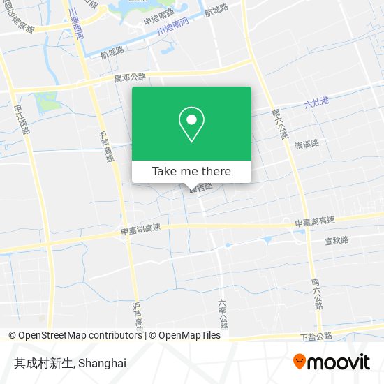 其成村新生 map