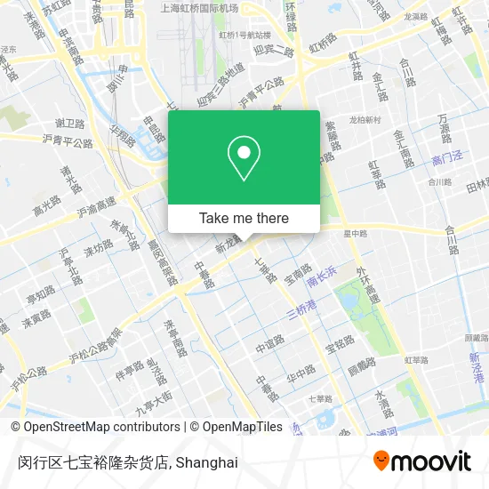 闵行区七宝裕隆杂货店 map