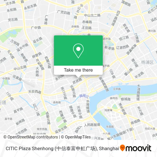 CITIC Plaza Shenhong (中信泰富申虹广场) map