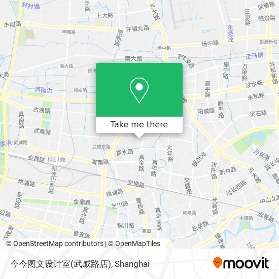 今今图文设计室(武威路店) map