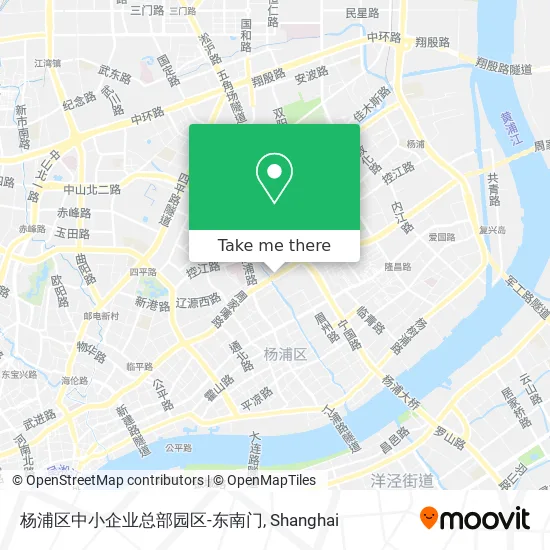 杨浦区中小企业总部园区-东南门 map